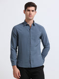 Blueish Grey Full Sleeve Imported Viscose Shirt