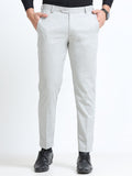 MEN’S LT GREY Stylish Business Casual Look with Trousers
