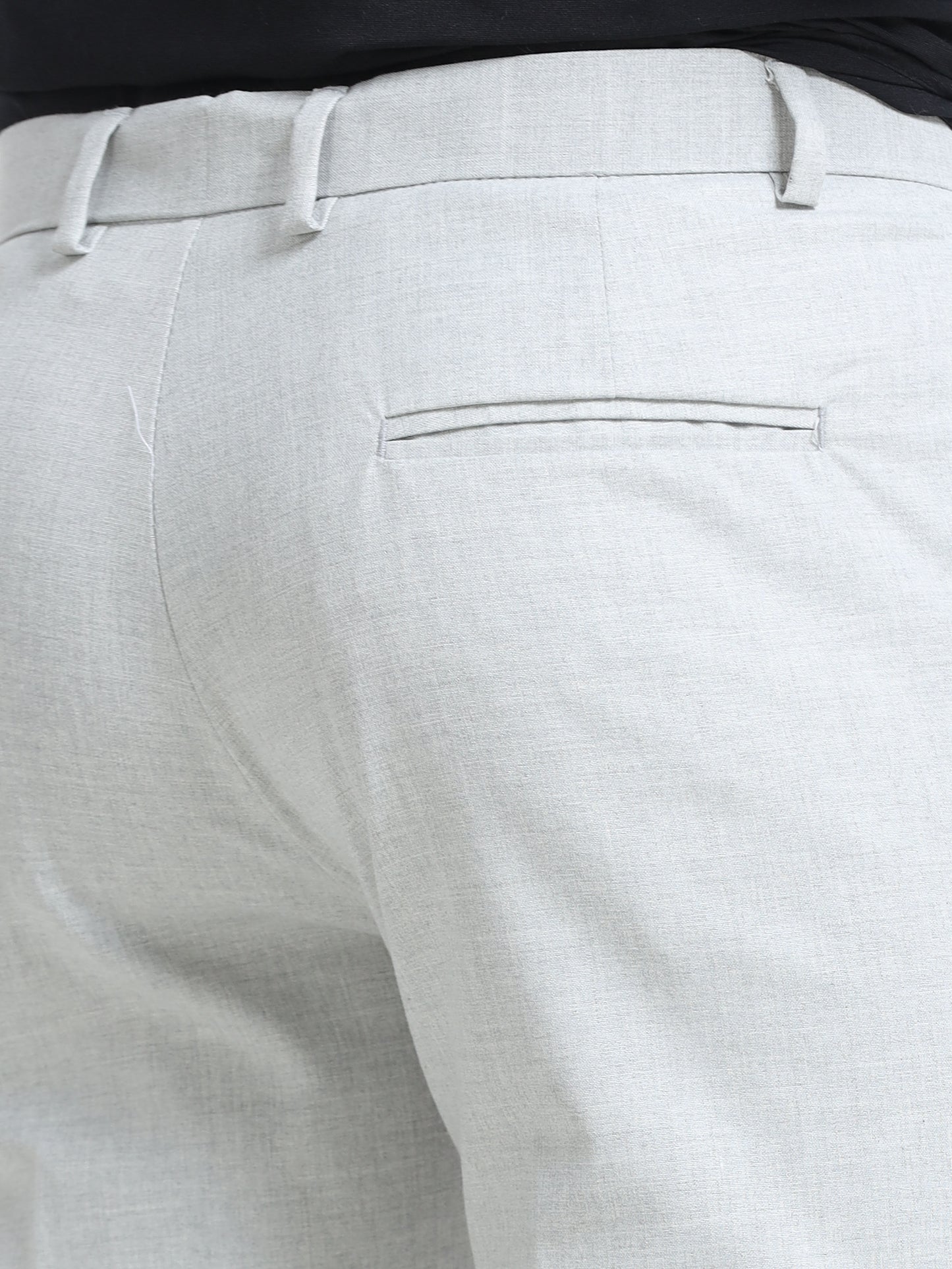 MEN’S LT GREY Stylish Business Casual Look with Trousers