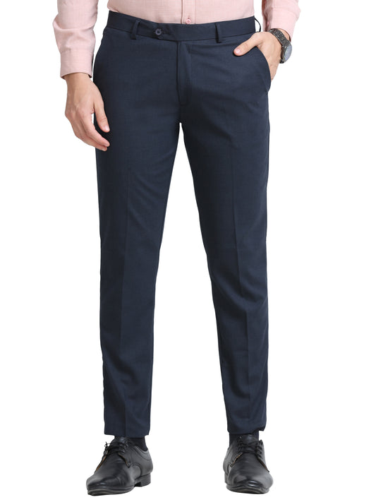 MEN’S BLUE Stylish Business Casual Look with Trousers