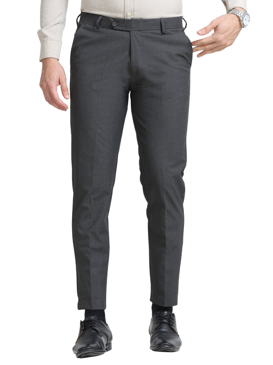 MEN’S LT BEIGE Slim-Fit Trousers for a Sleek, Professional Appearance