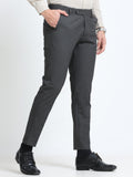 MEN’S LT BEIGE Slim-Fit Trousers for a Sleek, Professional Appearance