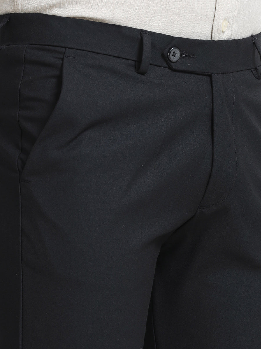 MEN’S Z BLACK Slim-Fit Trousers for a Sleek, Professional Appearance