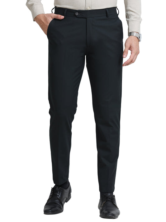 MEN’S LT BLUE Slim-Fit Trousers for a Sleek, Professional Appearance